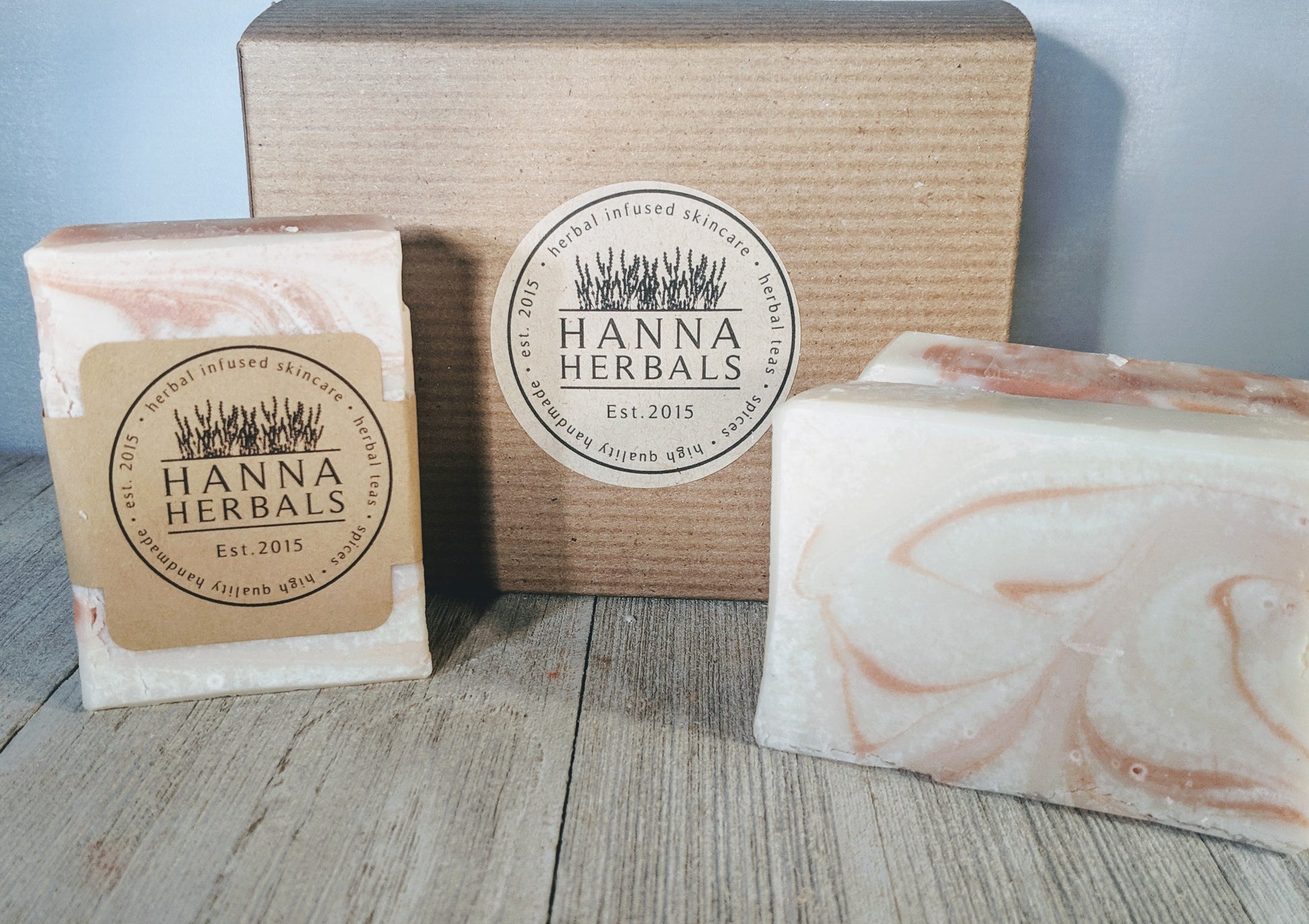 Assorted Soap Box - Set of 5 Soaps - Hanna Herbals