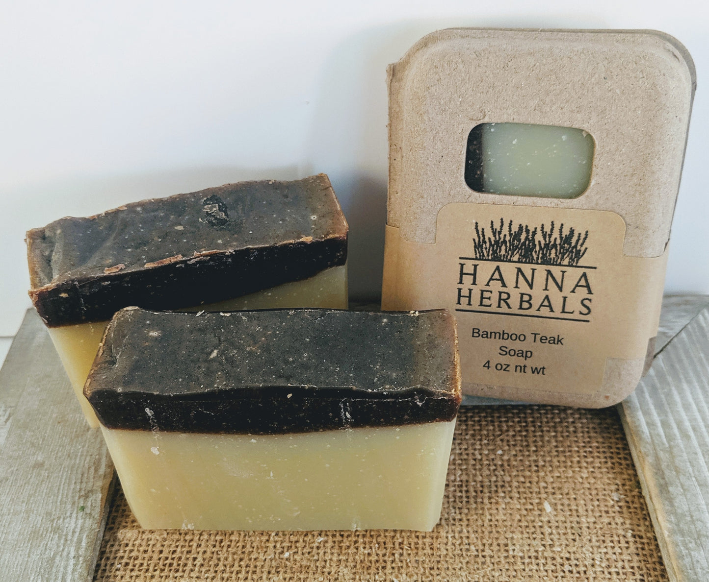 Bamboo Teak With Rose Hips Cold Processed Soap - Hanna Herbals