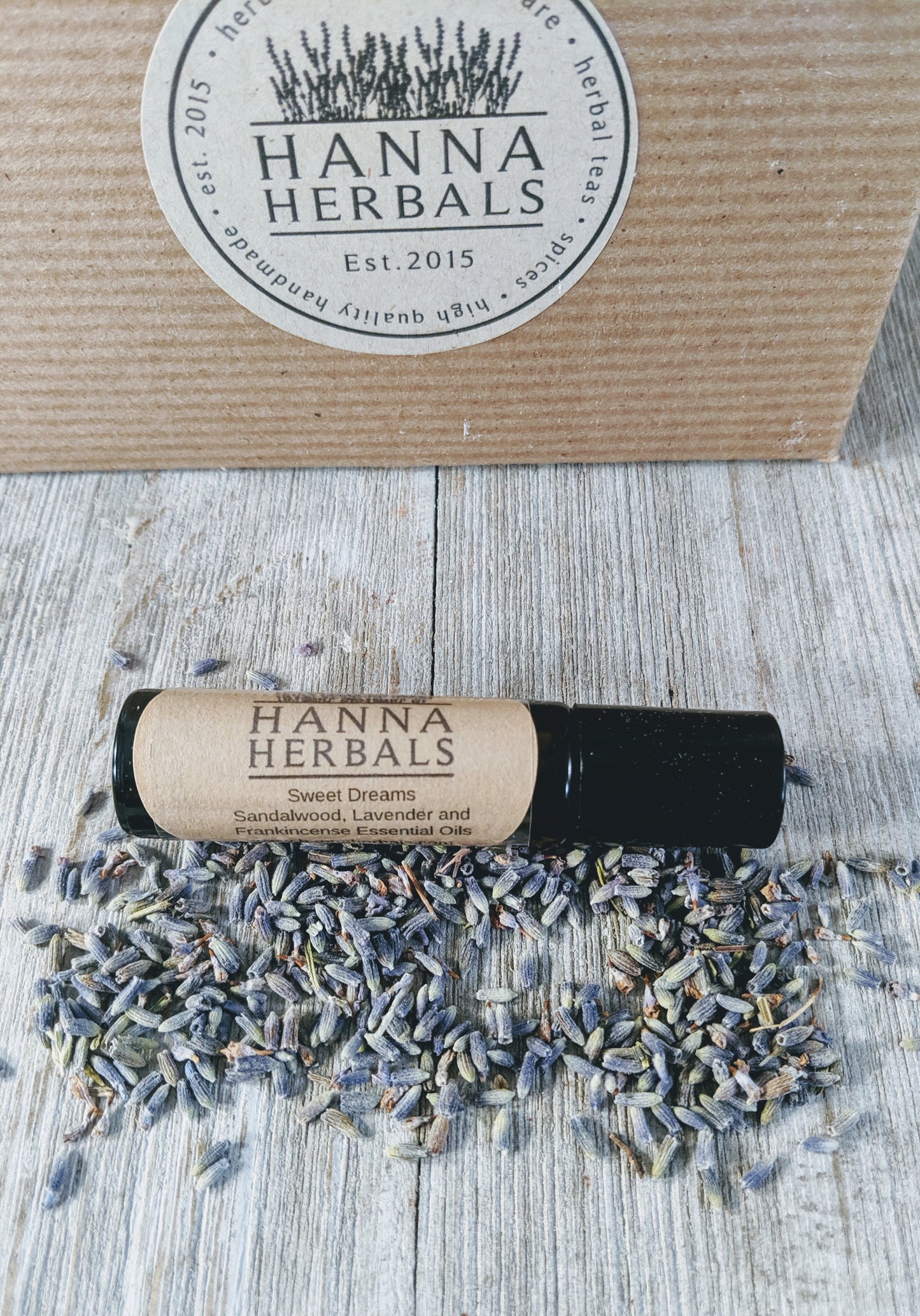 Lavender Frankincense Perfume Oil - Hanna Herbals