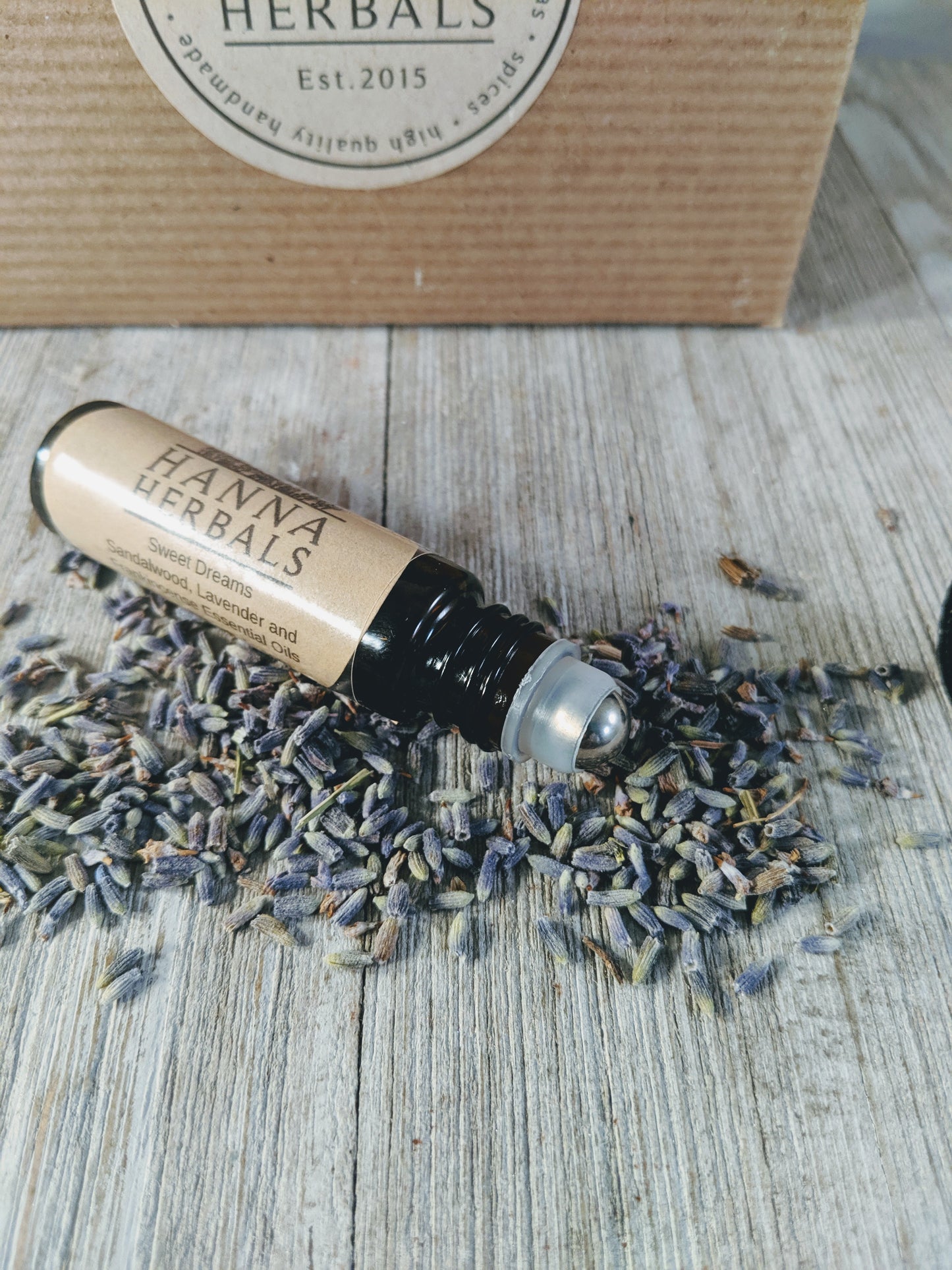 Lavender Frankincense Perfume Oil - Hanna Herbals