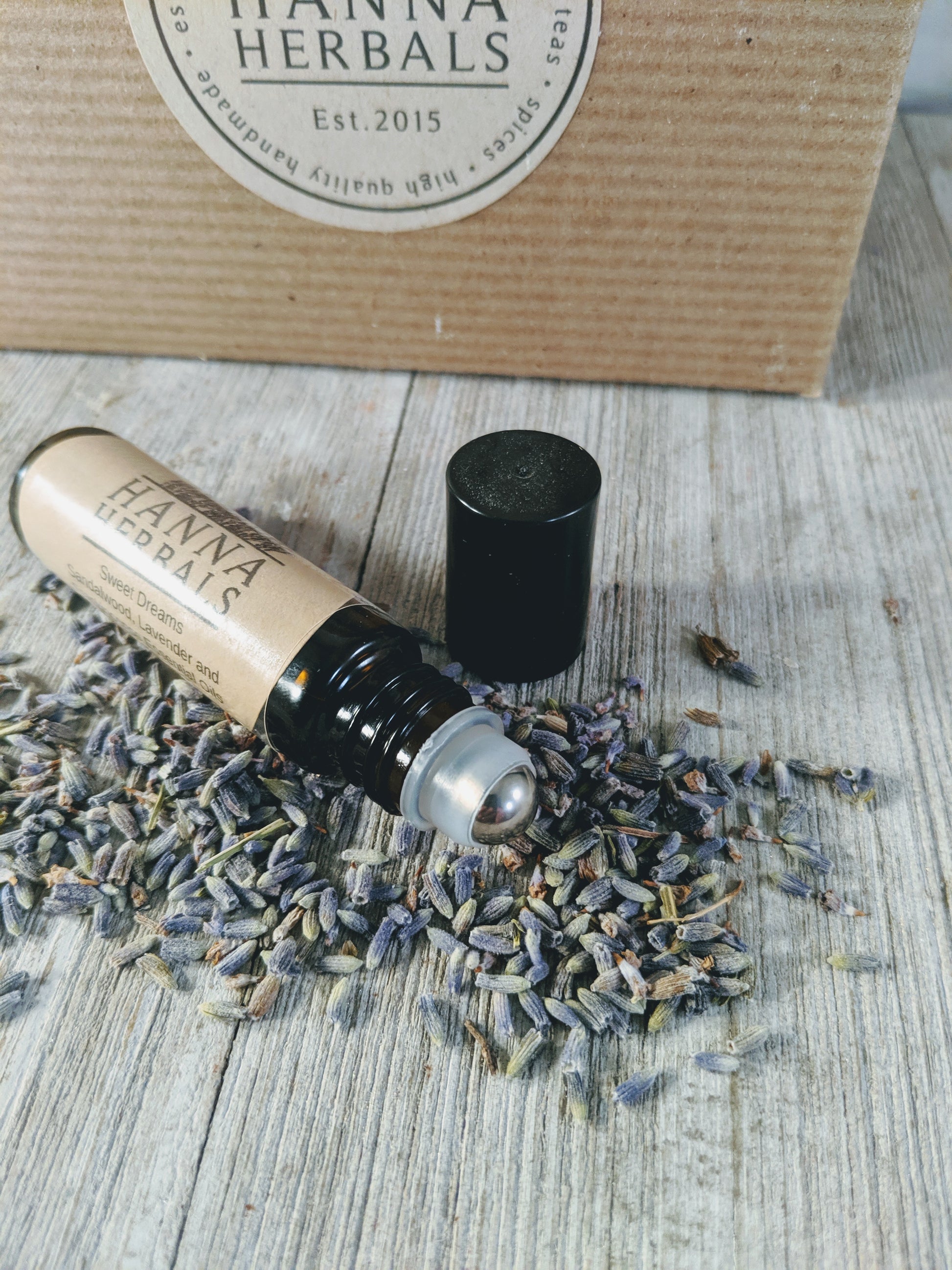 Lavender Frankincense Perfume Oil - Hanna Herbals