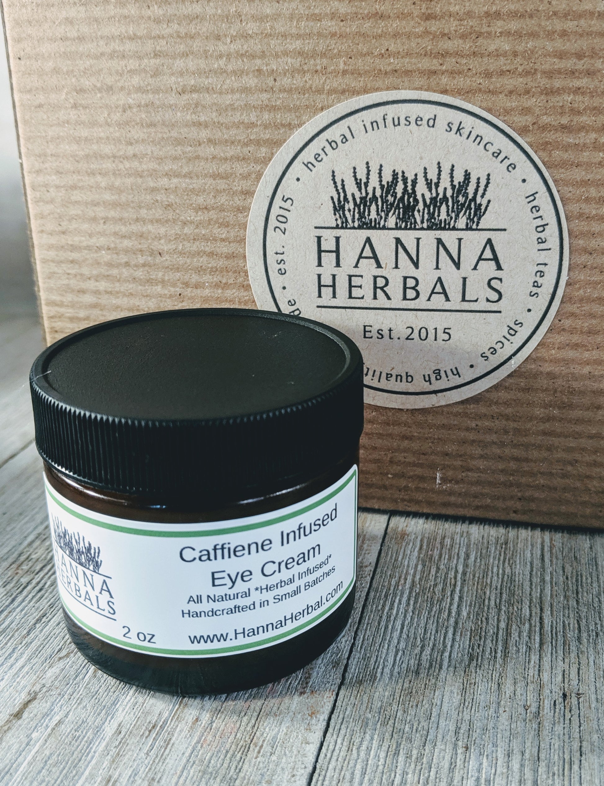 Caffiene Infused Eye Cream - Hanna Herbals