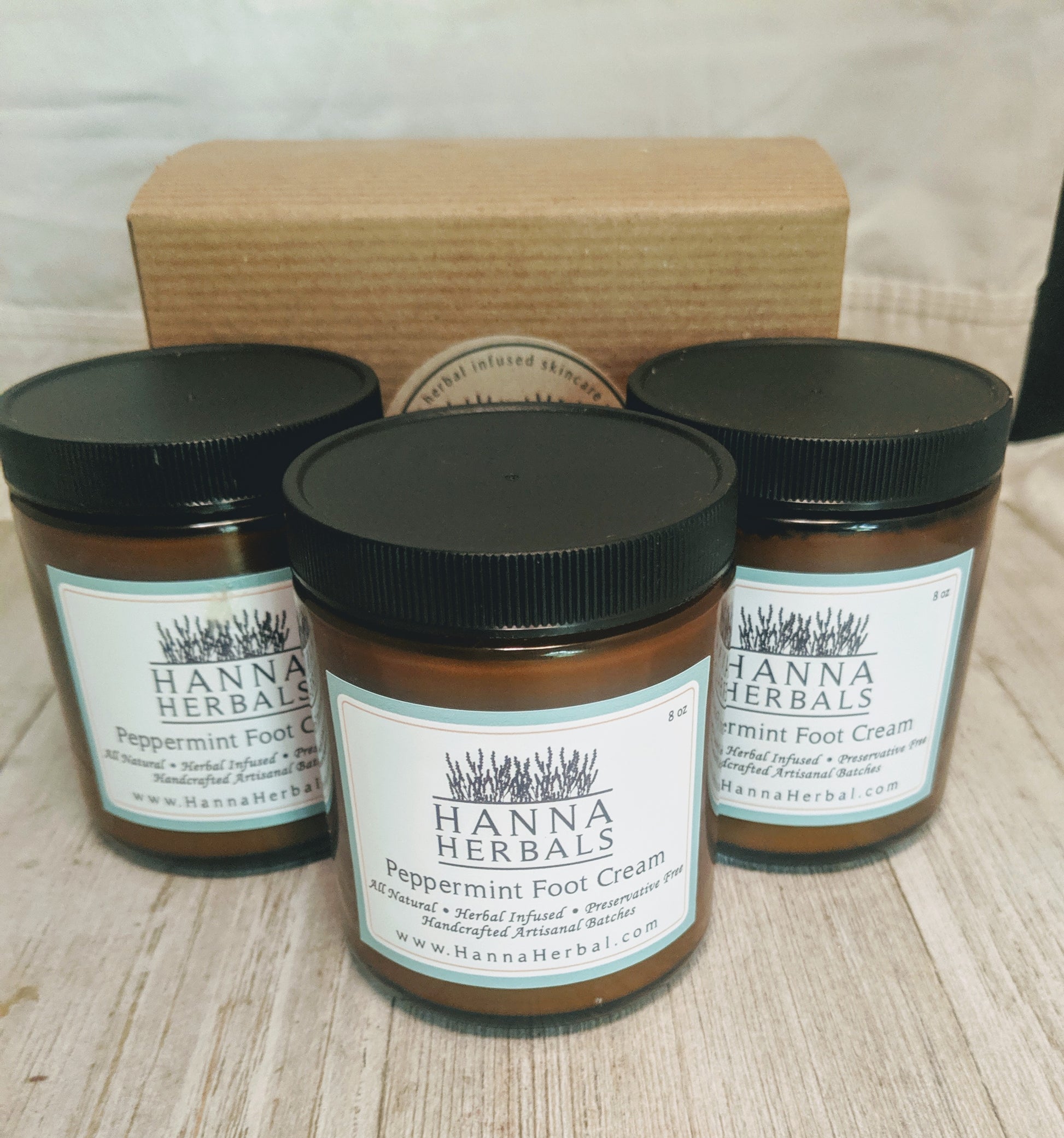 Peppermint Foot Cream - Hanna Herbals