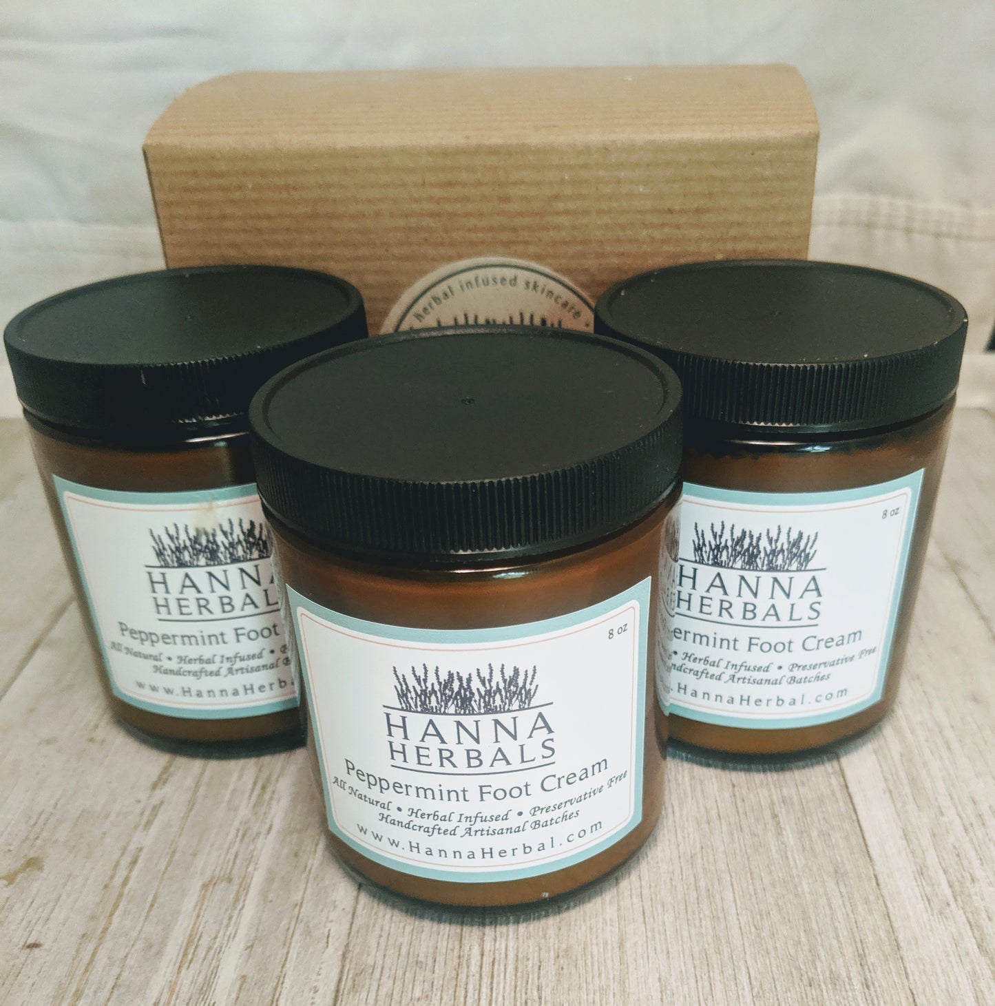 Peppermint Foot Cream - Hanna Herbals