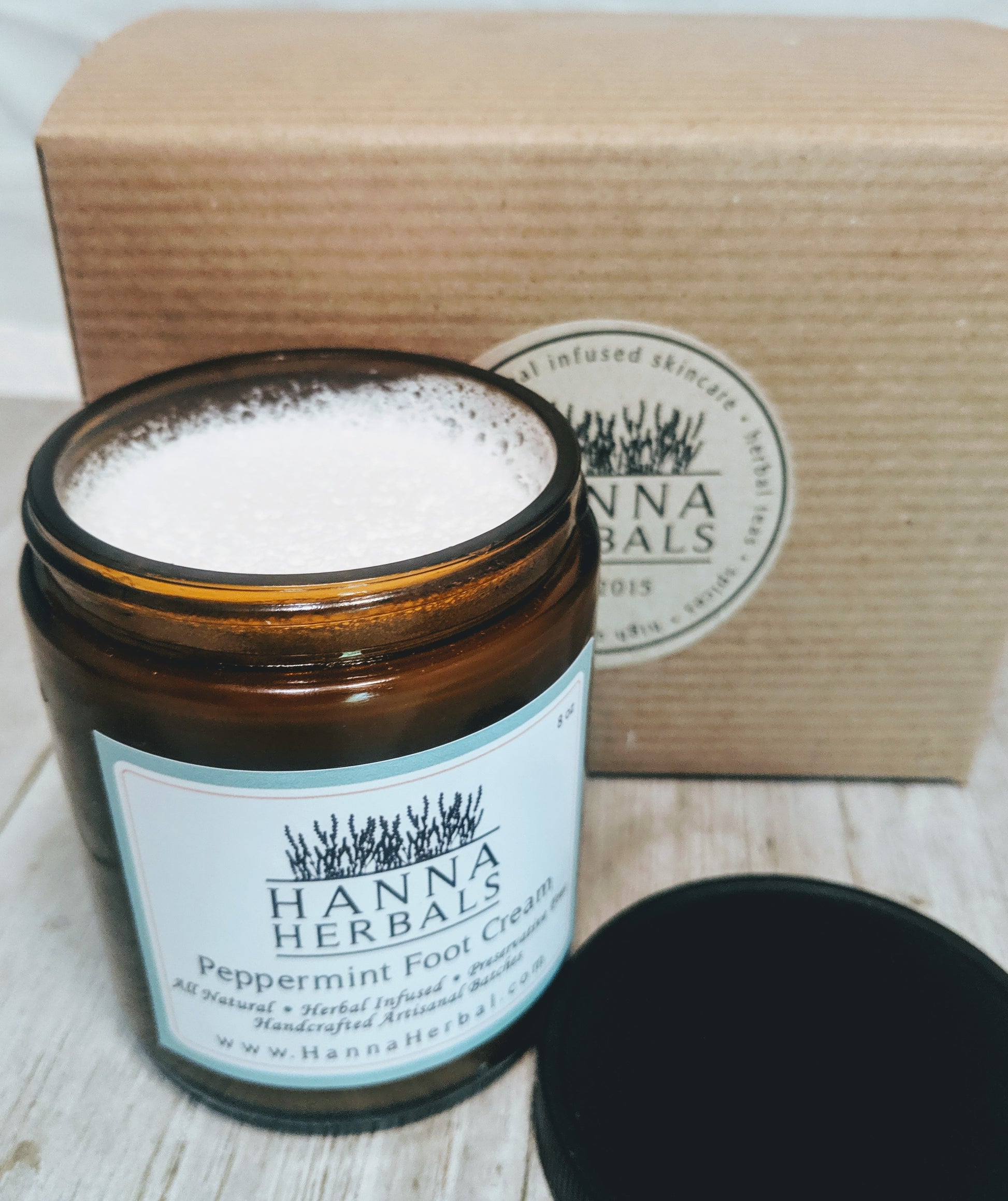 Peppermint Foot Cream - Hanna Herbals