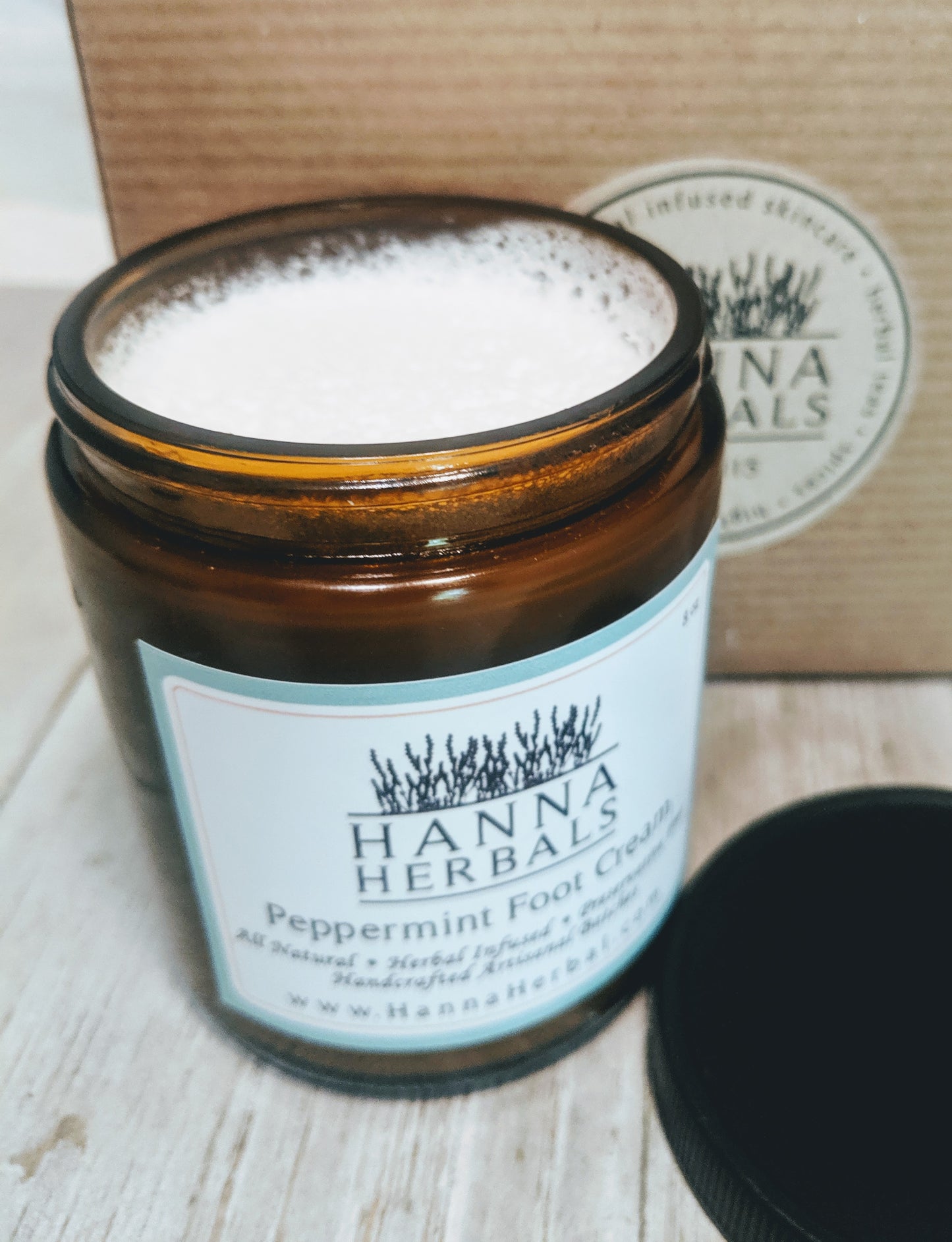 Peppermint Foot Cream - Hanna Herbals