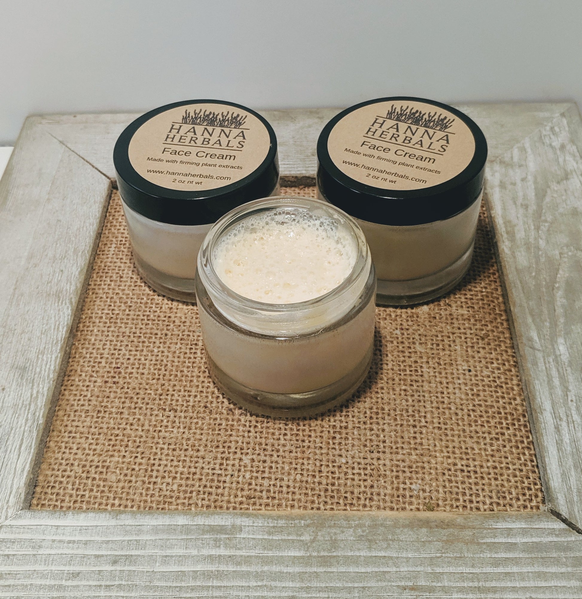 Face Cream made with firming Plant Proteins - Hanna Herbals