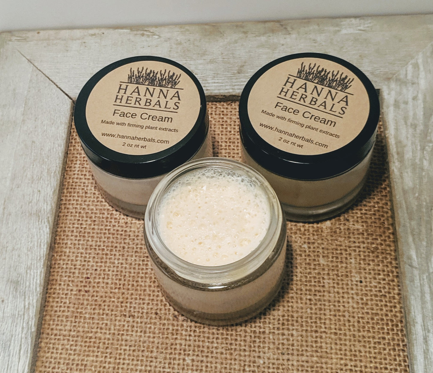 Face Cream made with firming Plant Proteins - Hanna Herbals