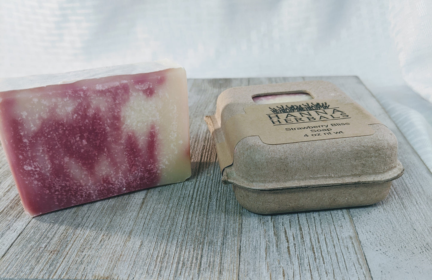 Strawberry Bliss Soap - Hanna Herbals