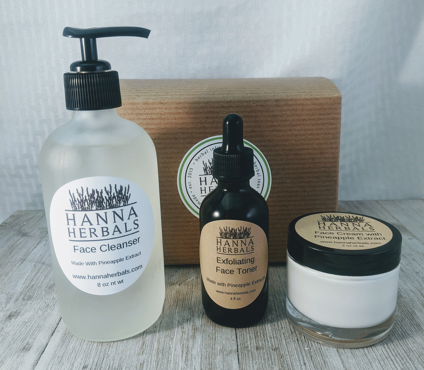 Exfoliating Skin Care Set - Hanna Herbals