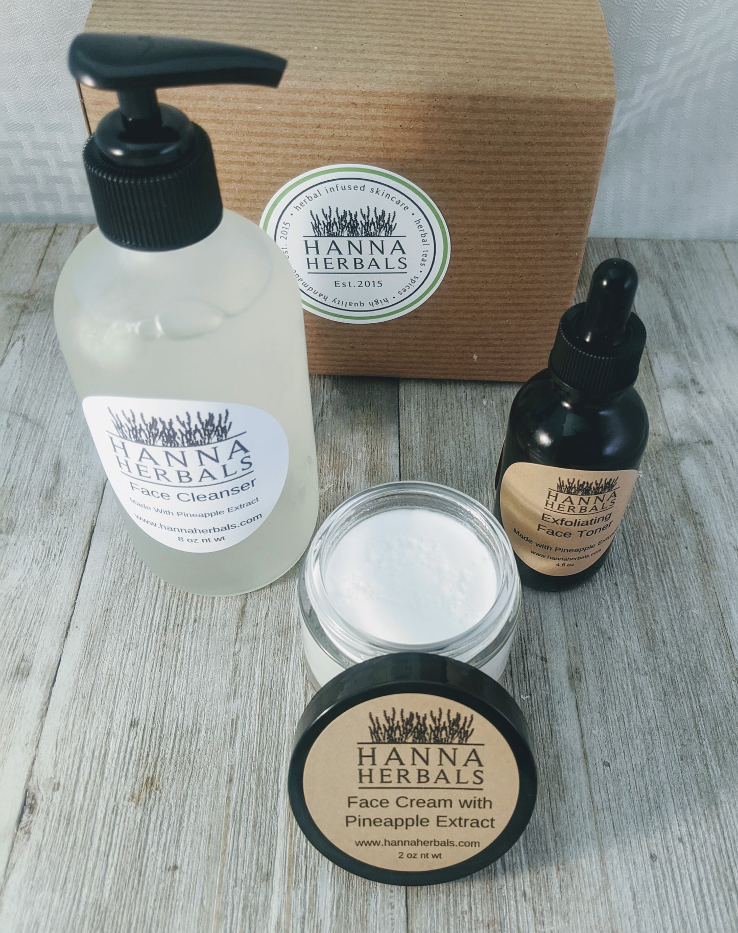 Exfoliating Skin Care Set - Hanna Herbals