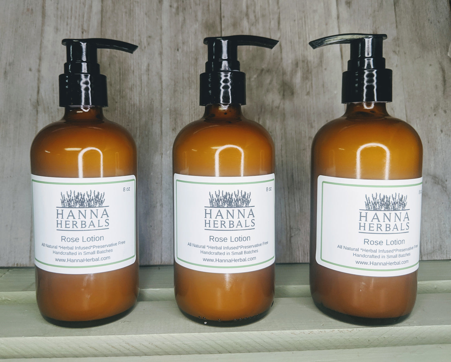 Rose Herbal Infused Lotion - Hanna Herbals