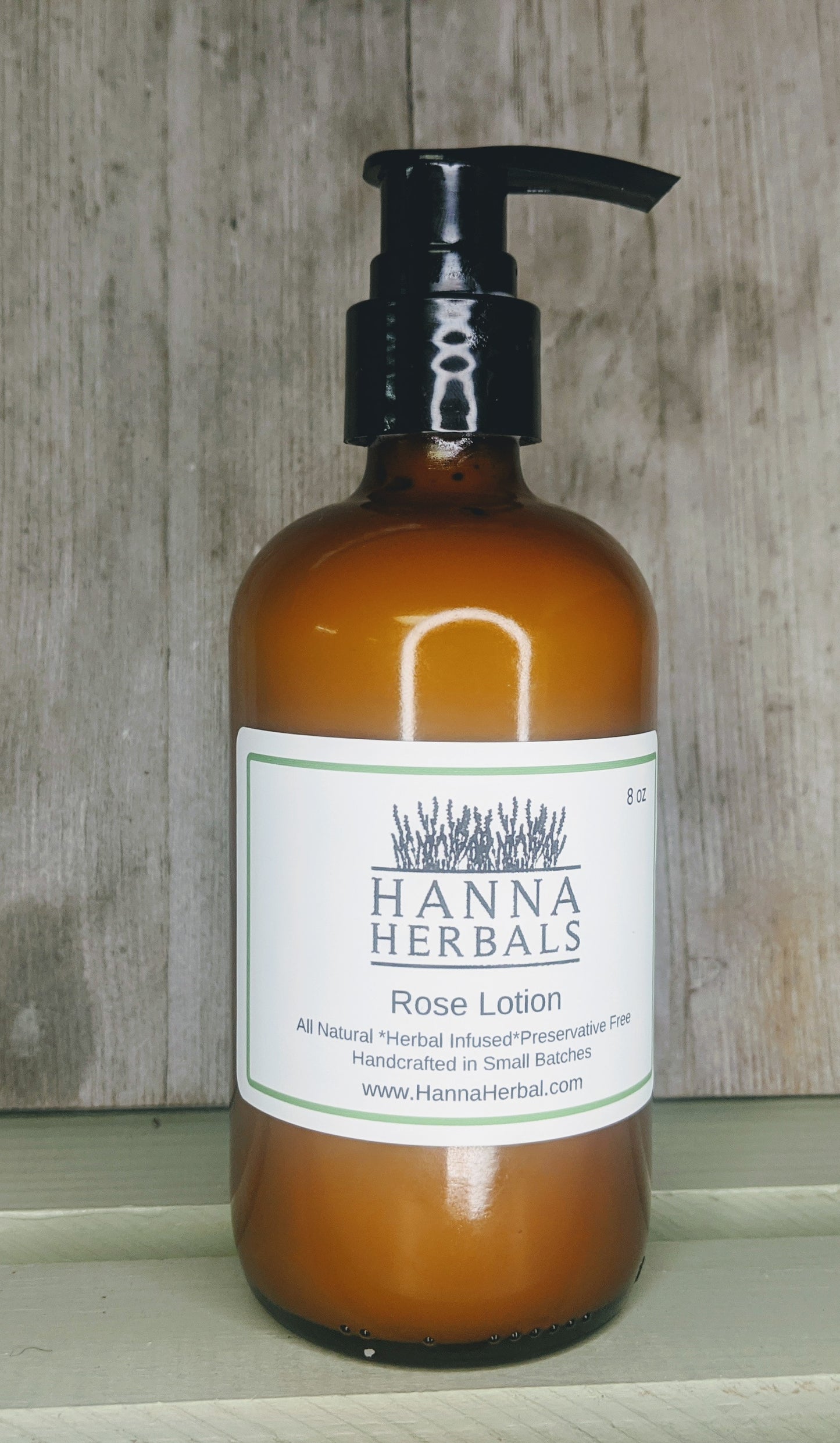 Rose Herbal Infused Lotion - Hanna Herbals