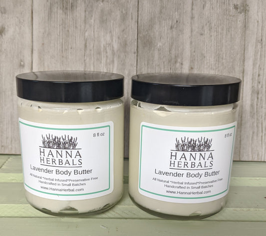 Lavender Whipped Body Butter - Hanna Herbals