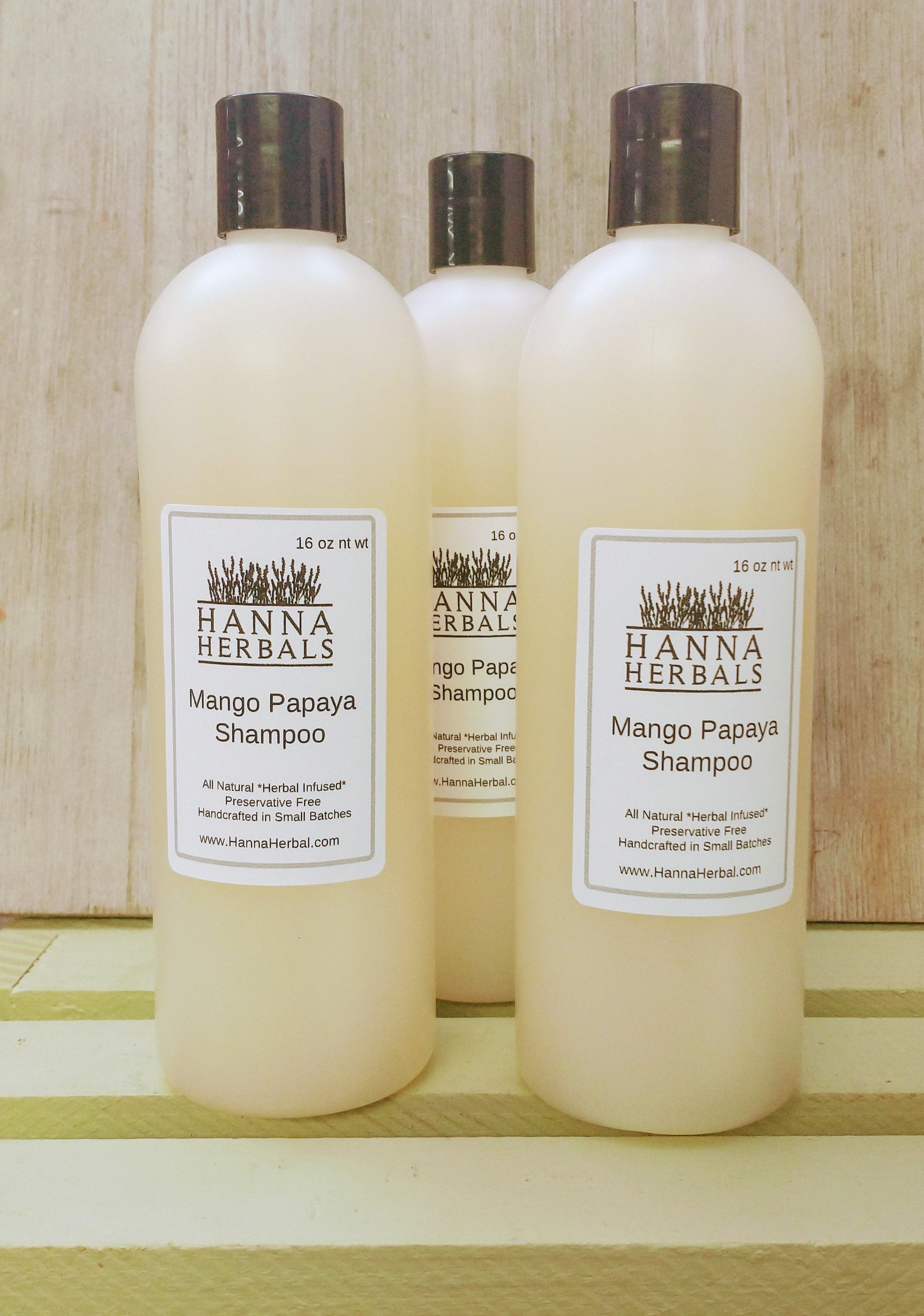 Mango and Papaya Shampoo and Conditioner - Hanna Herbals