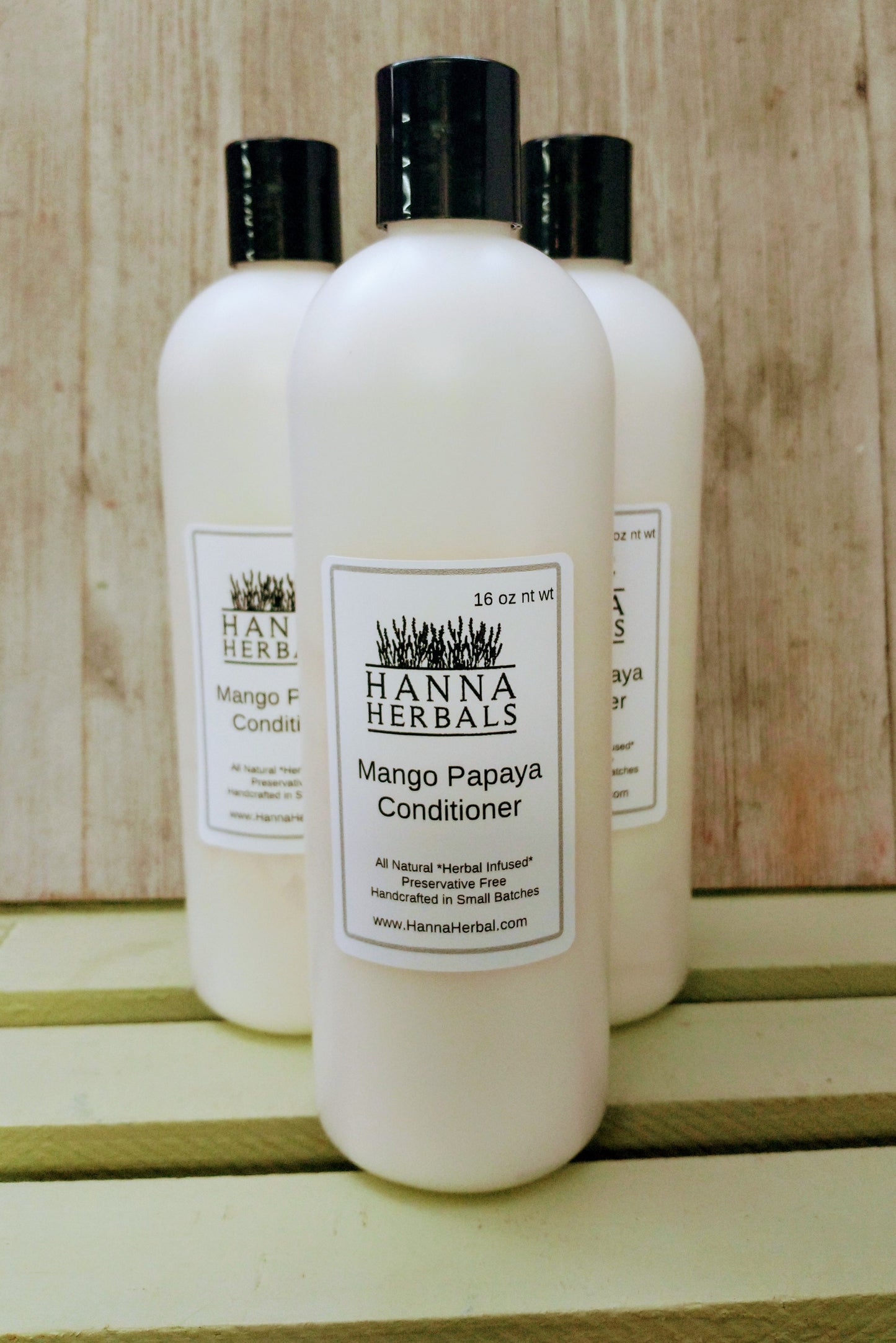 Mango and Papaya Shampoo and Conditioner - Hanna Herbals