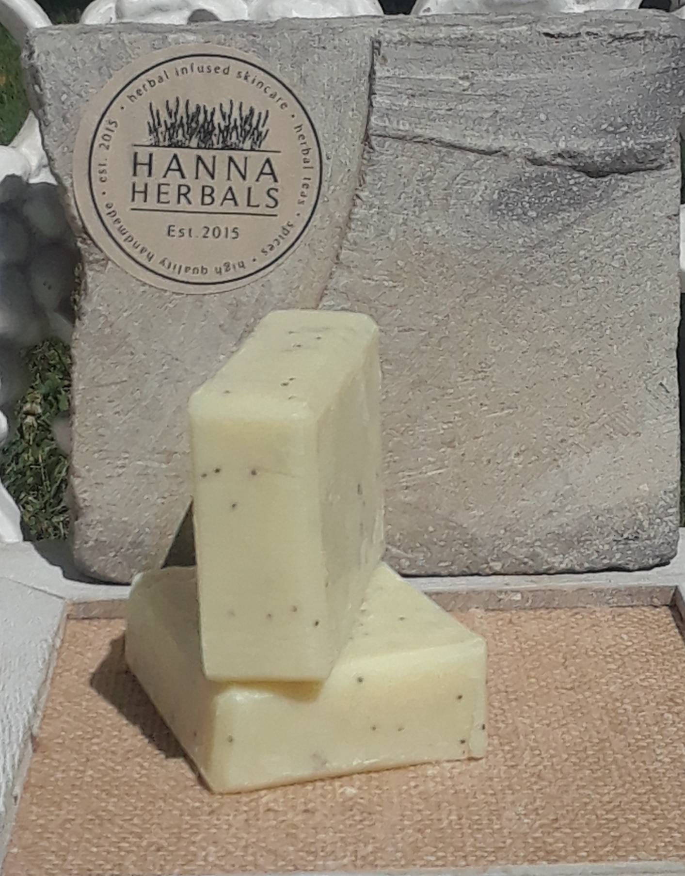 Lemon Poppyseed Soap - Hanna Herbals