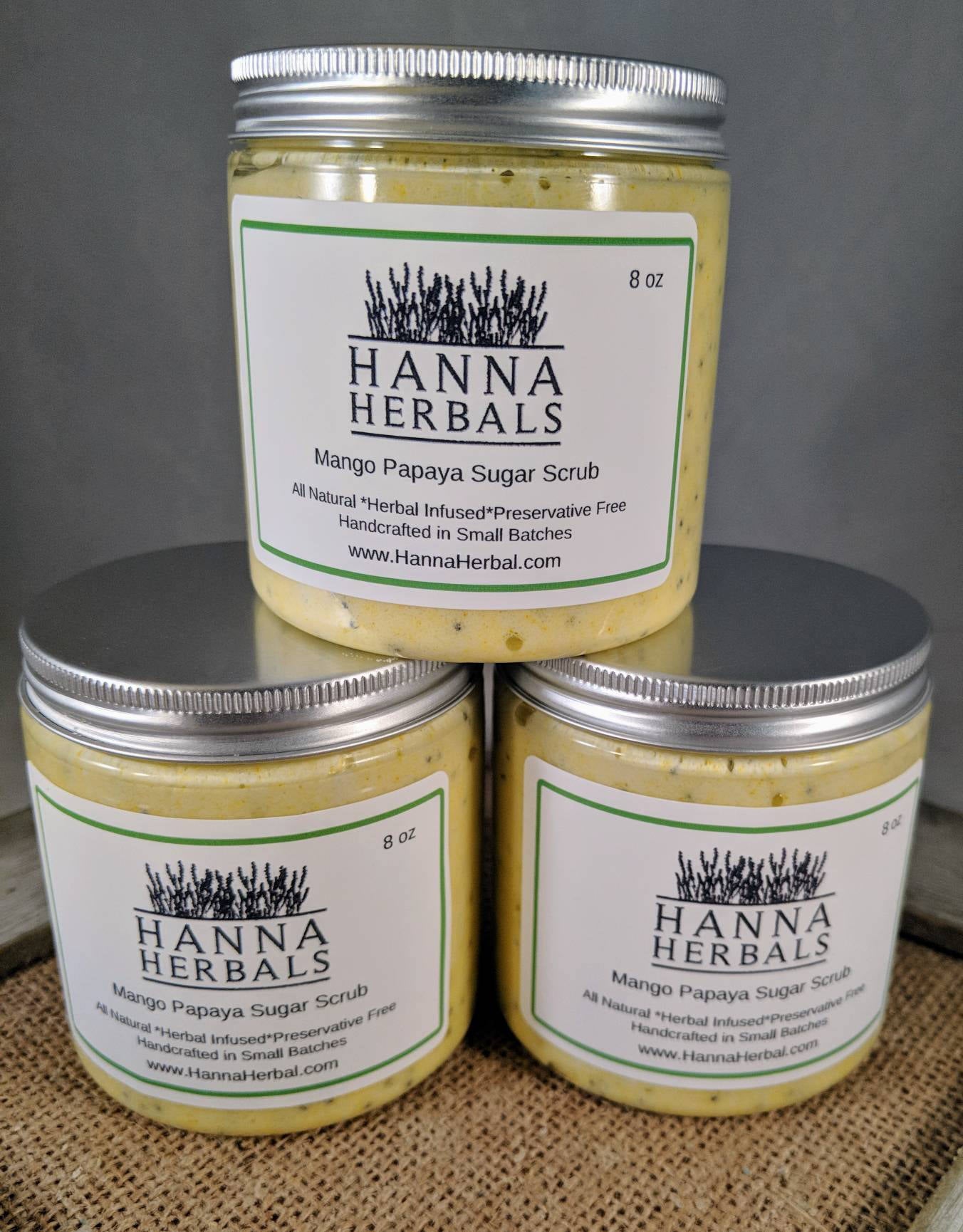 Mango Papaya Scrub - Hanna Herbals