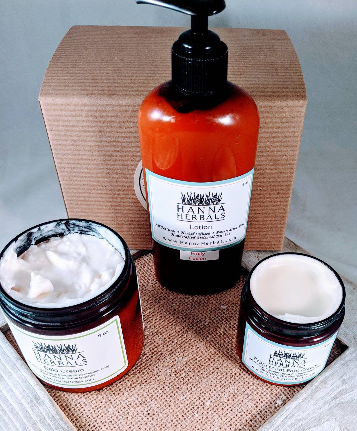 Head to Toe Skin Care Trio - Hanna Herbals