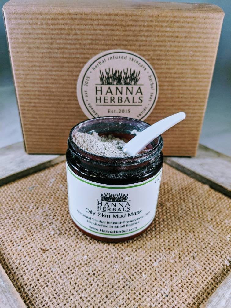 Oily Skin Mud Mask - Hanna Herbals