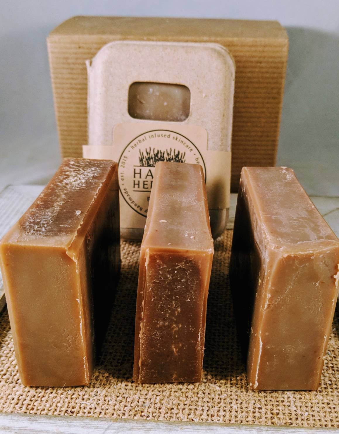 Amber Noir Goats Milk Soap - Hanna Herbals