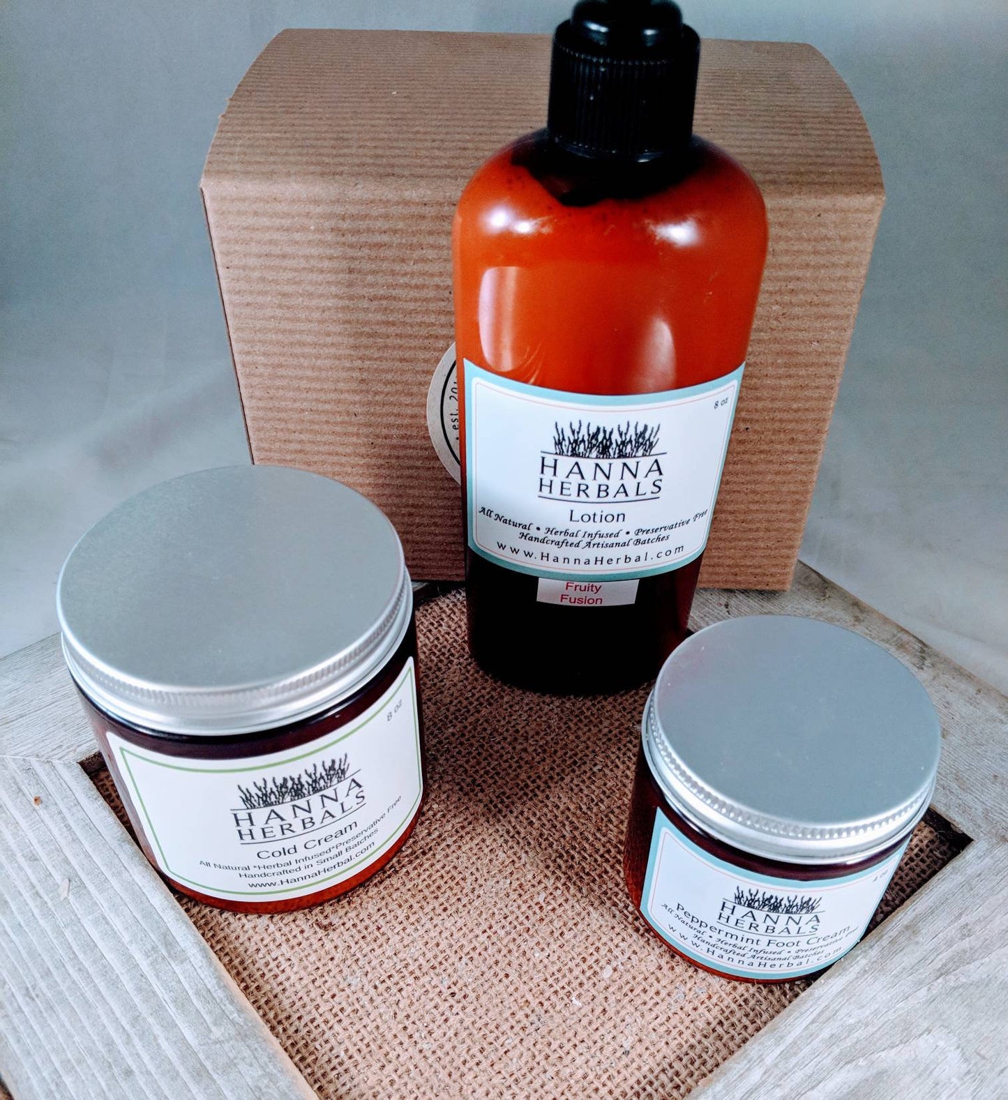 Head to Toe Skin Care Trio - Hanna Herbals