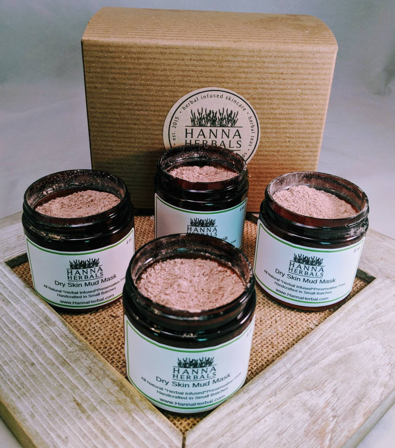 Dry Skin Mud Mask - Hanna Herbals