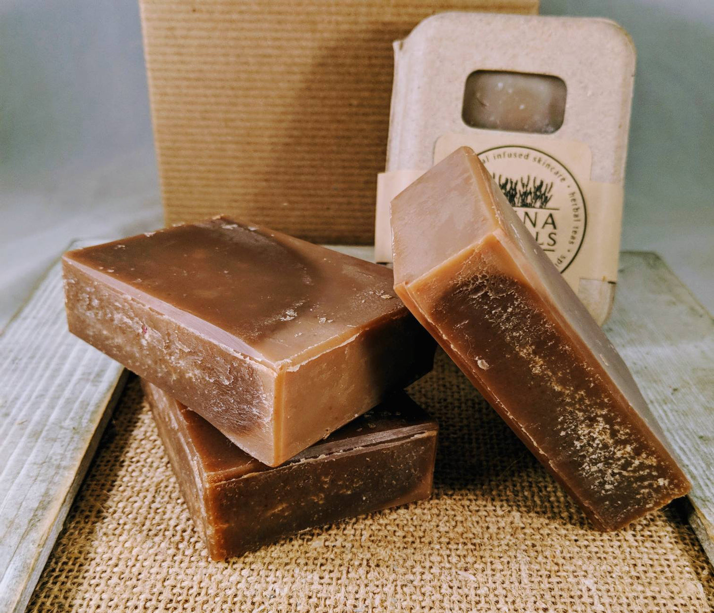 Amber Noir Goats Milk Soap - Hanna Herbals