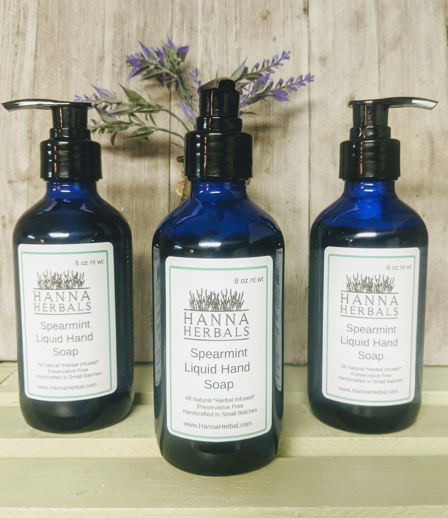 Spearmint Liquid Hand Soap - moisturizing soap- soap dispenser- homemade soap - handmade soap - conditioning soap - natural skincare