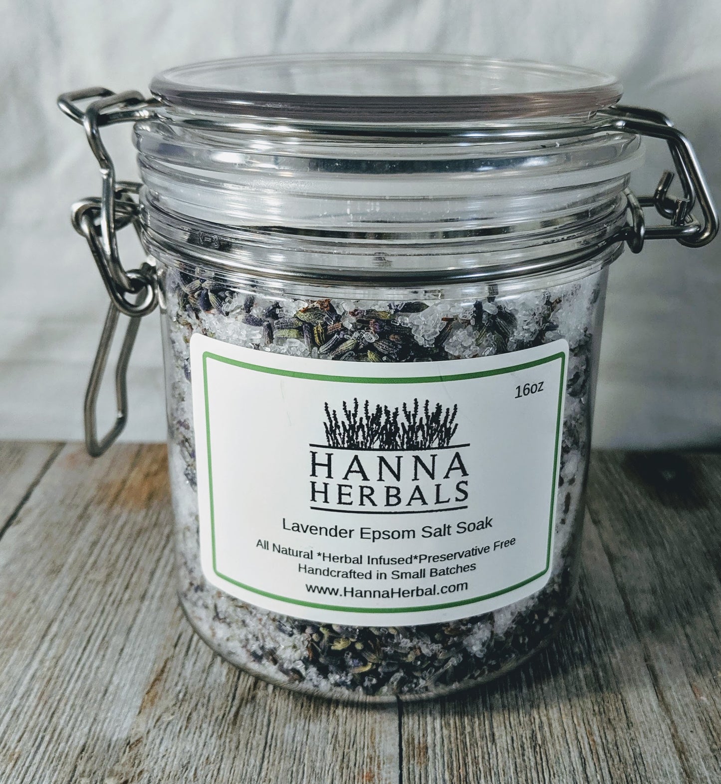 Lavender and Epsom Bath Salts - Hanna Herbals